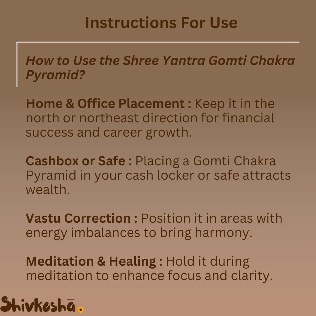 Shree Yantra Orgone Pyramid For Prosperity, Positivity & Personal growth