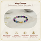 Sagittarius Zodiac Gemstone Bracelet