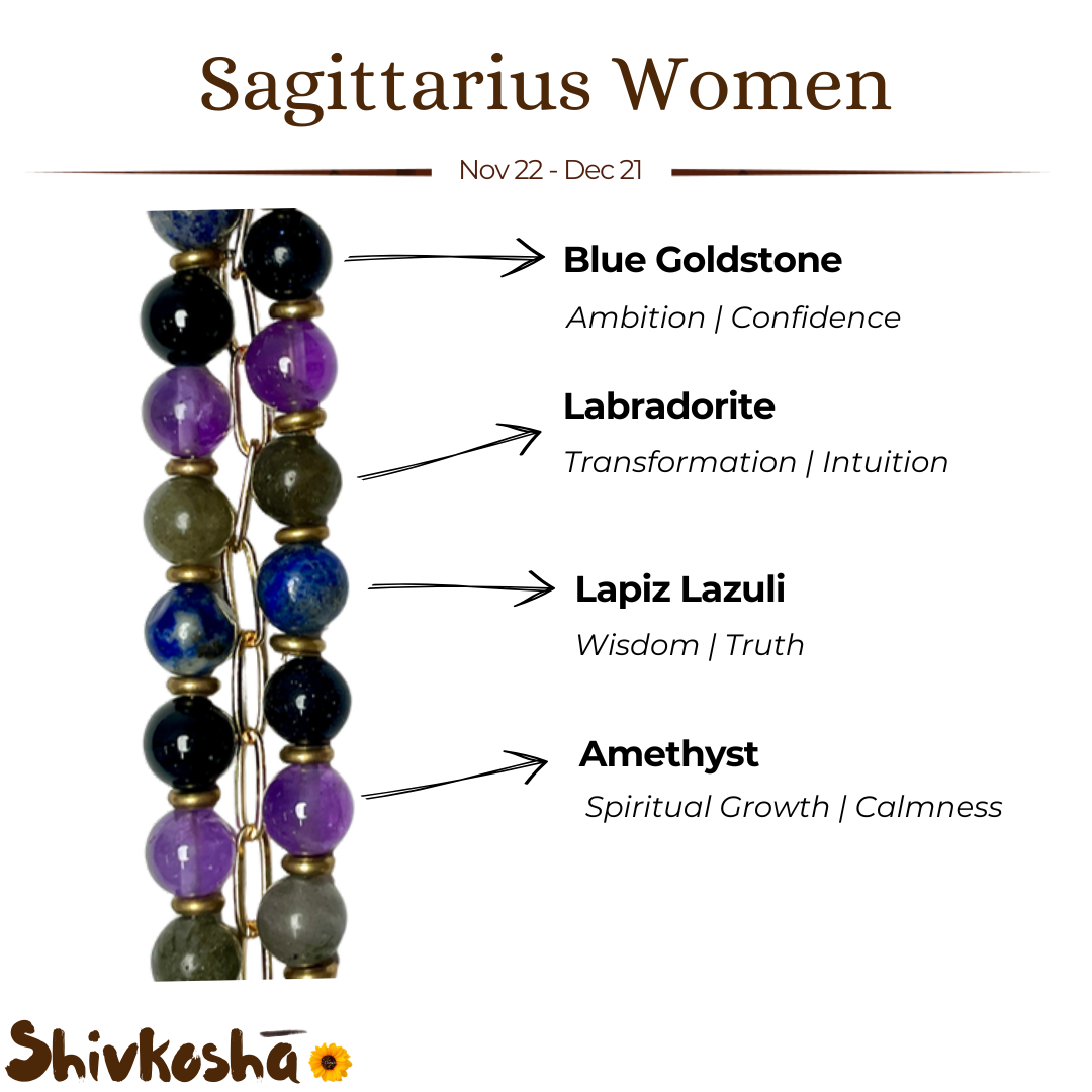 Sagittarius Women's Designer Bracelet
