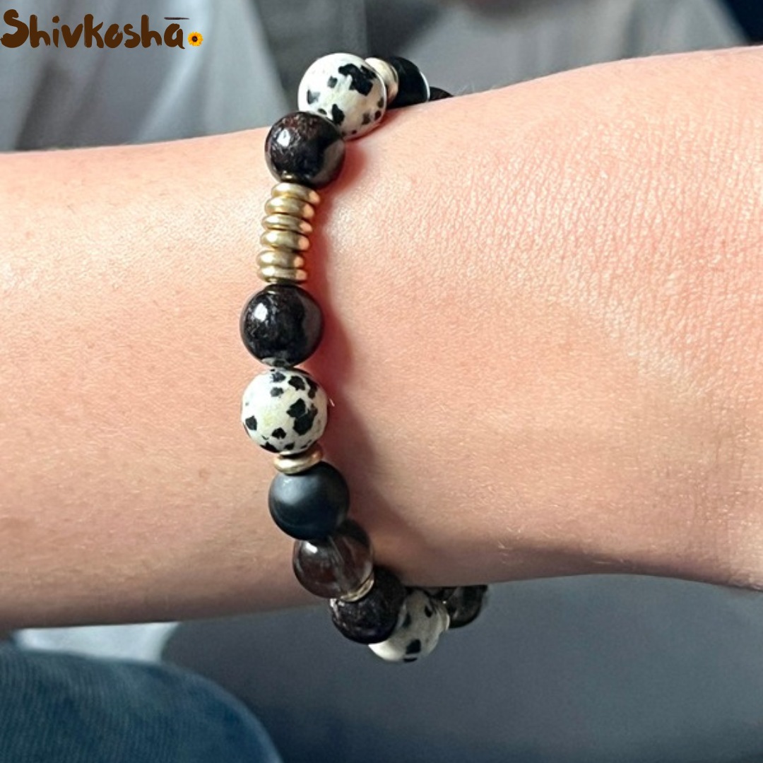 Capricorn Zodiac Gemstone Bracelet