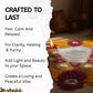 Clear Quartz Diya – Soothing Glow for Purity, Light & Clarity