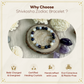 Pisces Zodiac Gemstone Bracelet