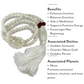 Moonstone Japa Mala For Inner Peace, Intuition & Emotional