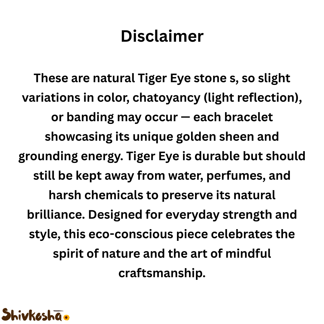 Tiger Eye Bracelet – Stone of Courage, Focus & Protection