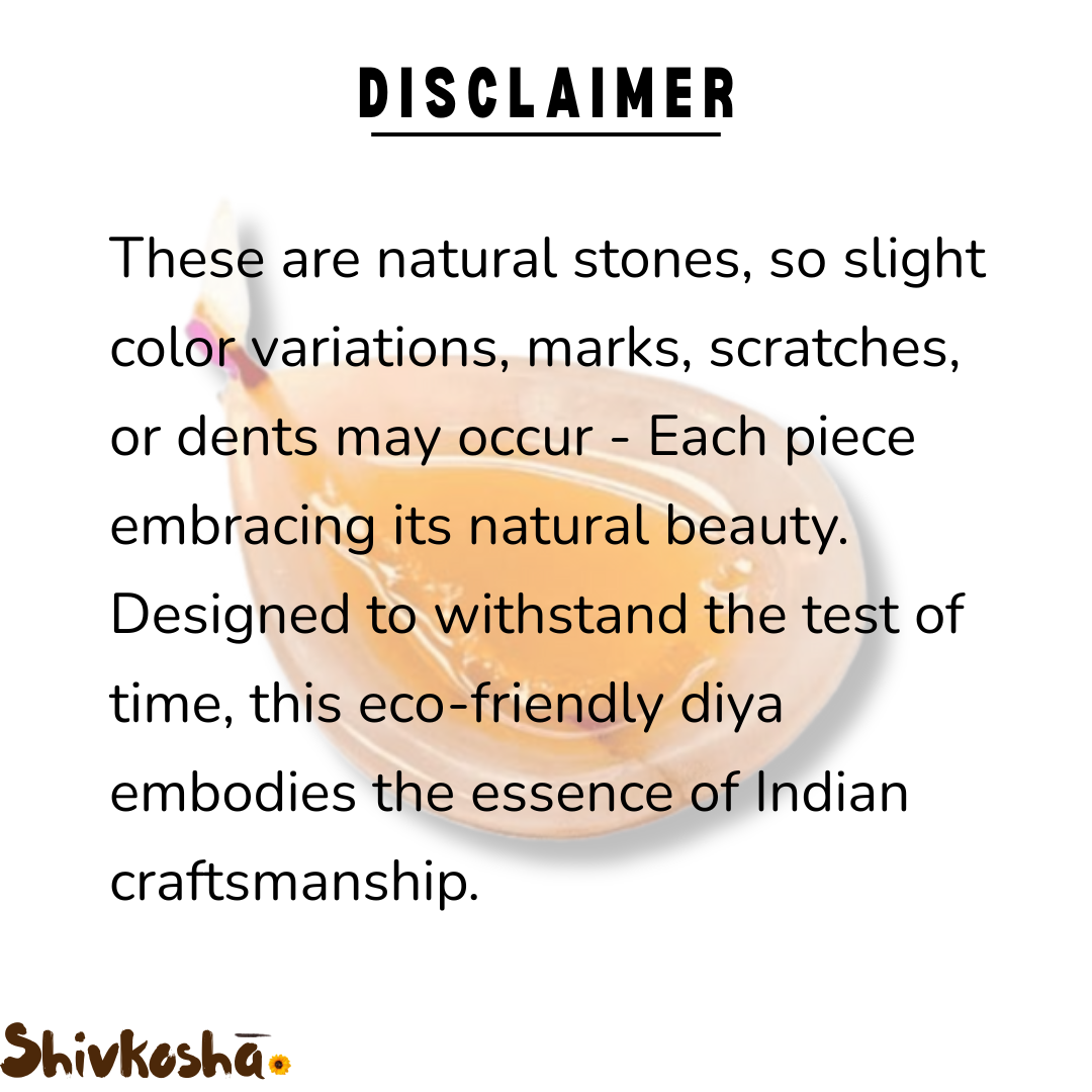 Rose Quartz Diya – Soothing Glow for Love, Healing, and Harmony