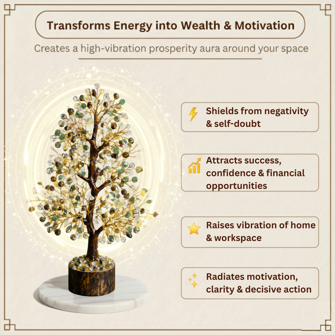 Prosperity & Abundance Crystal Tree
