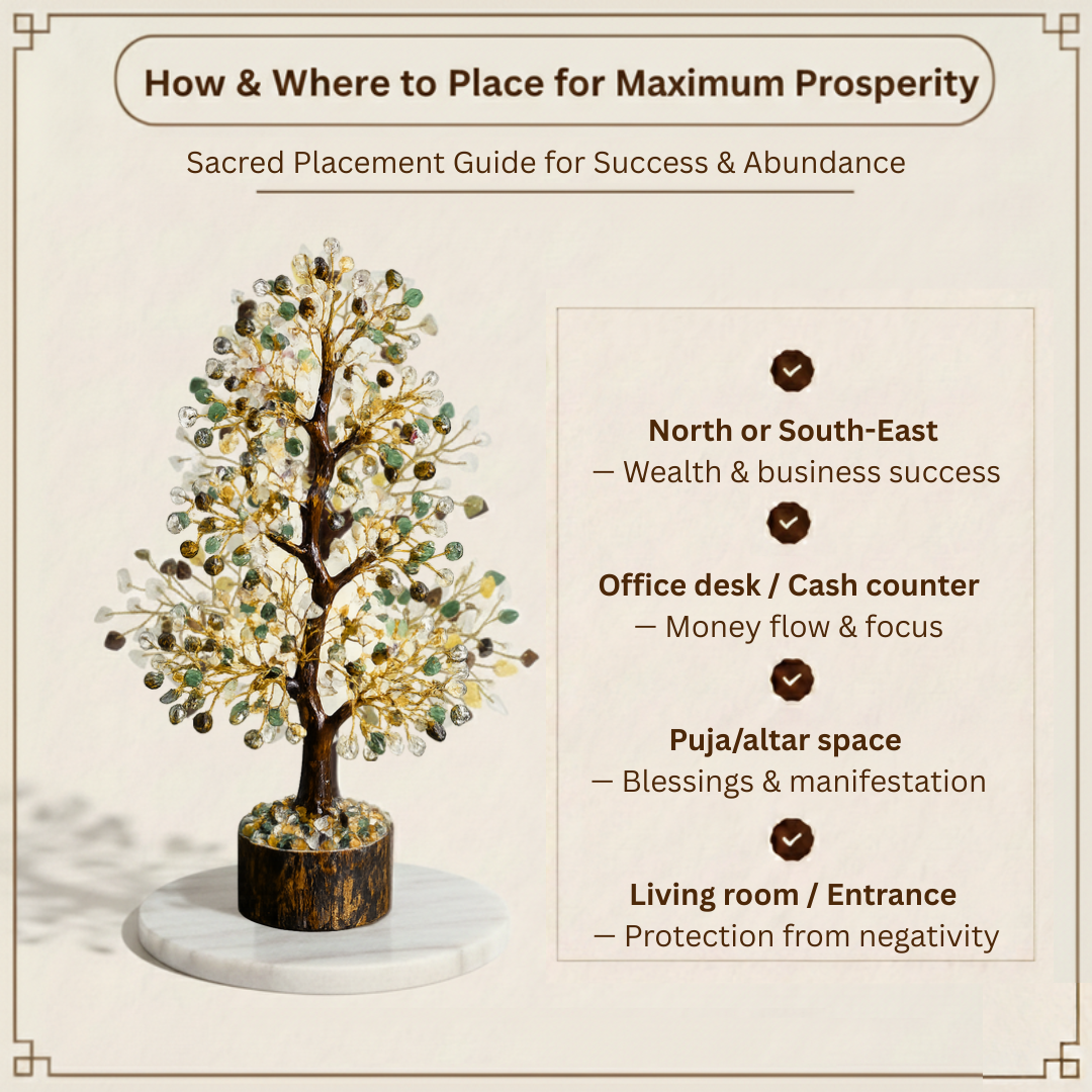 Prosperity & Abundance Crystal Tree