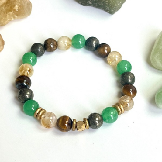Money Magnet Gemstone Bracelet