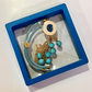Designer Turquoise Evil Eye Lumba for Protection & Healing