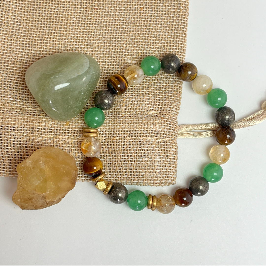 Money Magnet Gemstone Bracelet