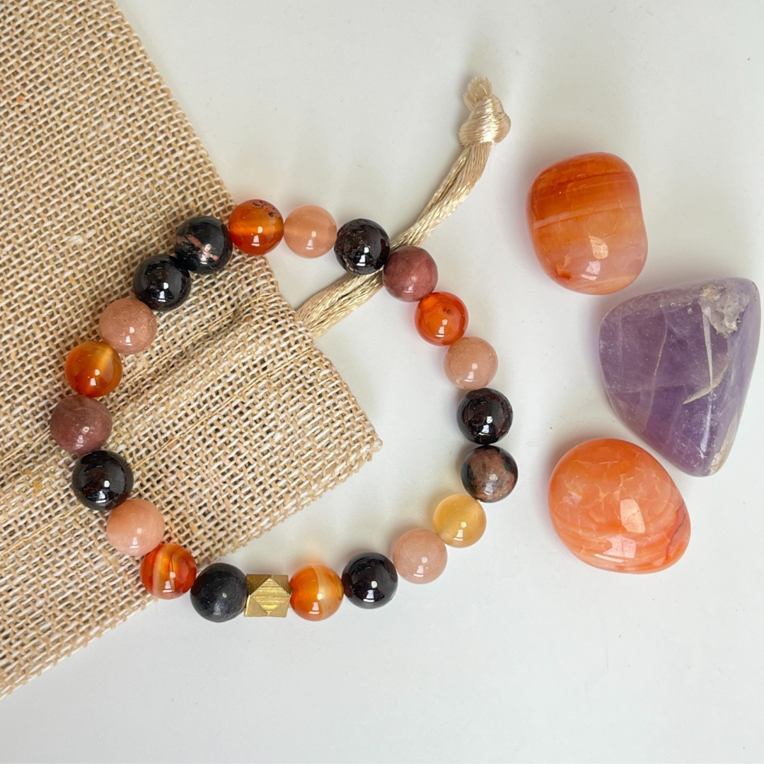 Men Fertility Gemstone Bracelet