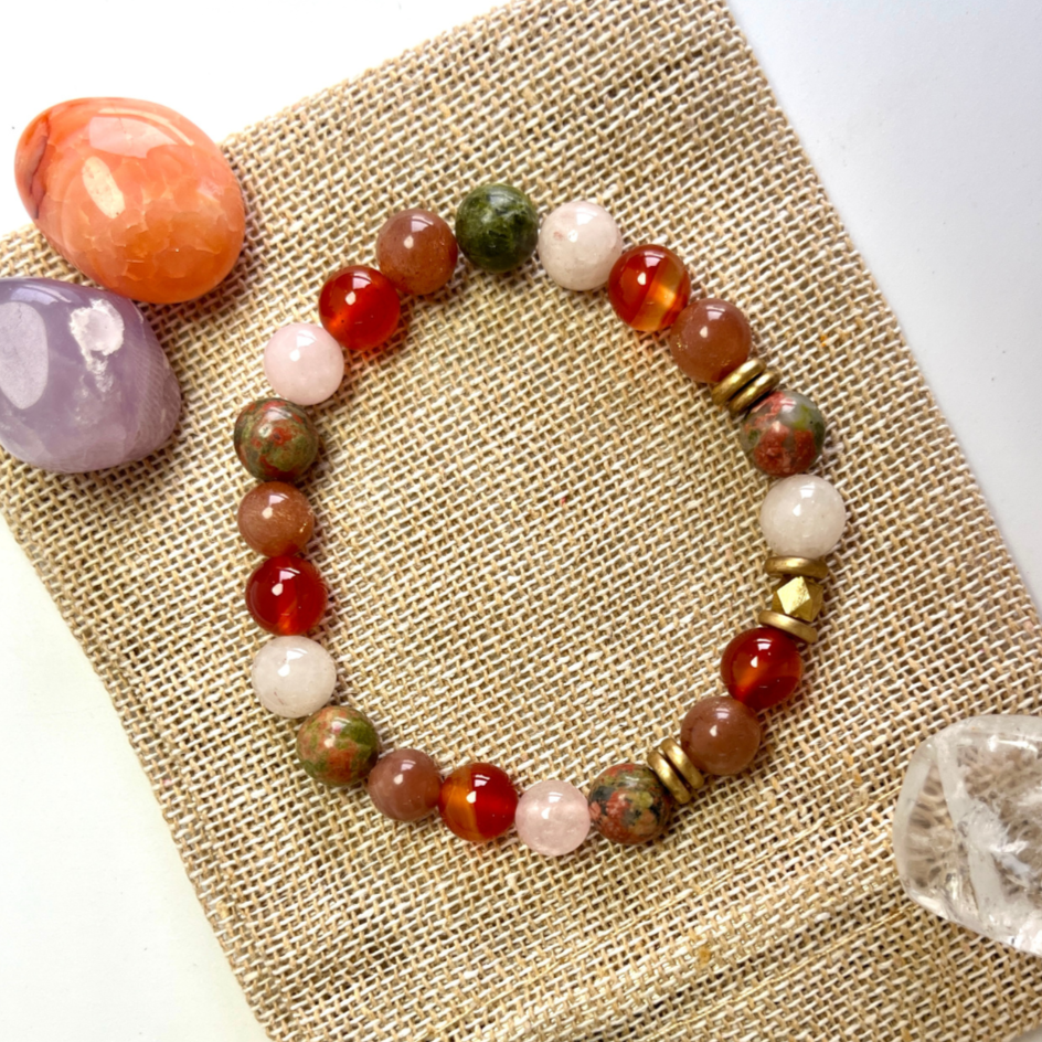 Women Fertility Gemstone Bracelet