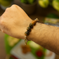 Bold Tiger Eye Rakhi – 12mm Beads for Strength & Protection