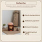 Himalayan Salt Lamp – Natural Crystal Glow in Wooden Tree Design