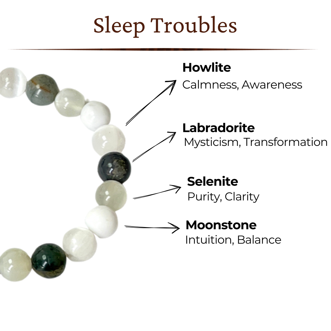 Sleep Therapy Gemstone Bracelet