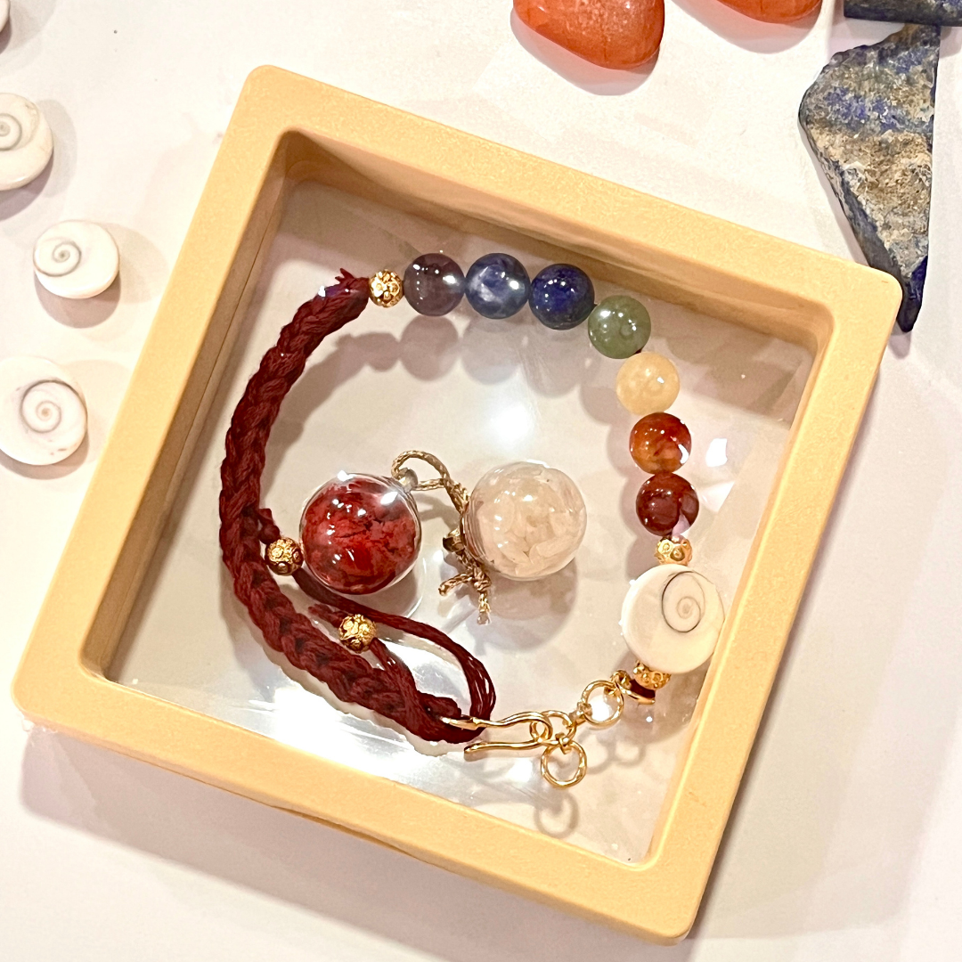 7 Chakra Bracelet Rakhi for Chakra Balancing & Protection