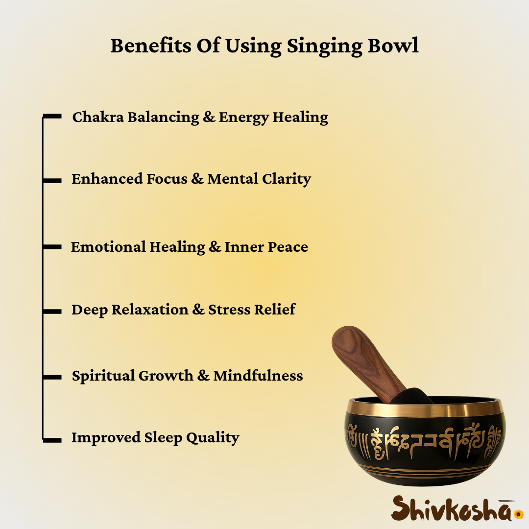 Black Tibetan Singing Bowl – Handcrafted Sound Healing Instrument