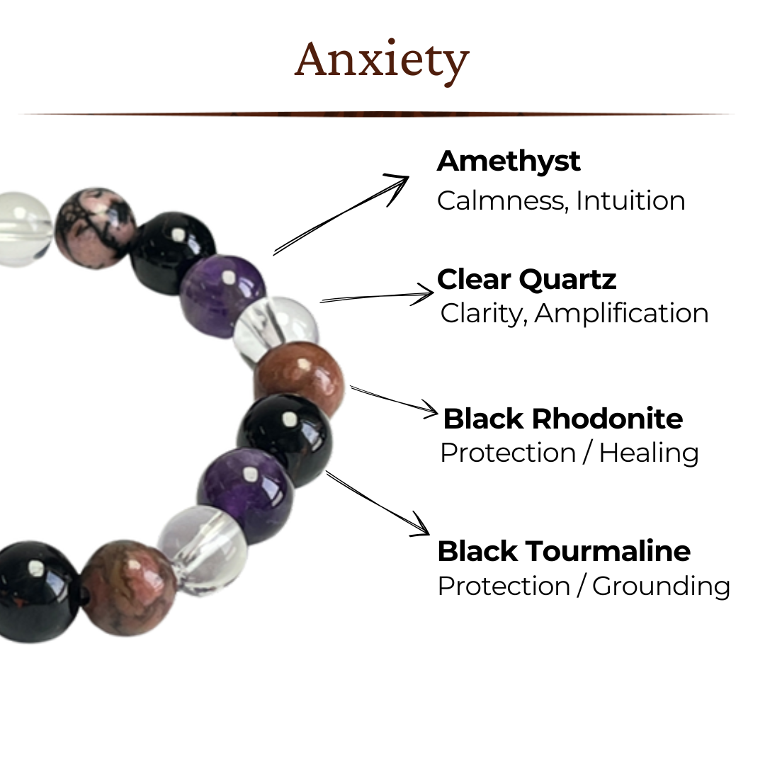 Anxiety Relief Gemstone Bracelet