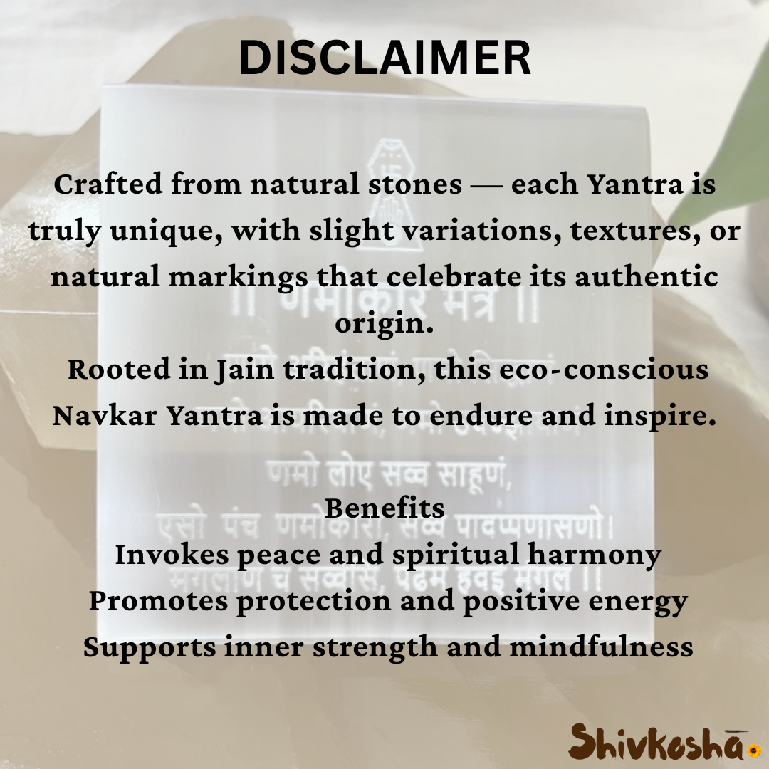Selenite Crystal Navkar Mantra For Unlocking Peace, Prosperity and Spiritual Growth