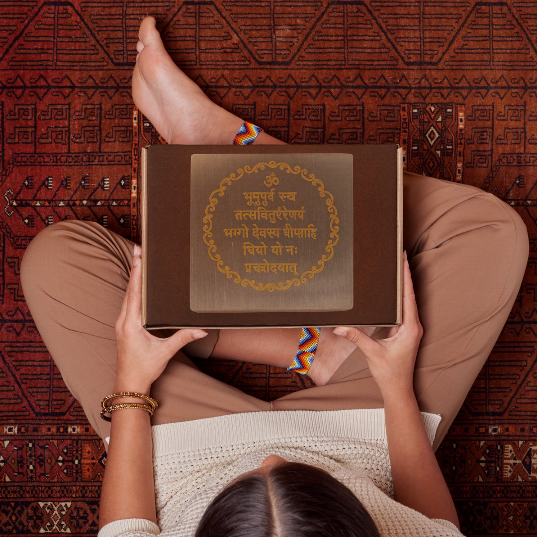 Selenite Crystal Gayatri Mantra For Spiritual Growth and Enlightenment
