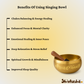 Bronze Tibetan Singing Bowl – Handcrafted Sound Healing Instrument