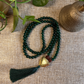 Green Onyx Japa Mala For Calmness, Clarity & Inner Strength
