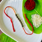 Golden Pyrite Crystal Rakhi – Protection, Abundance & Strength for Brothers