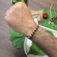 Golden Pyrite Crystal Rakhi – Protection, Abundance & Strength for Brothers