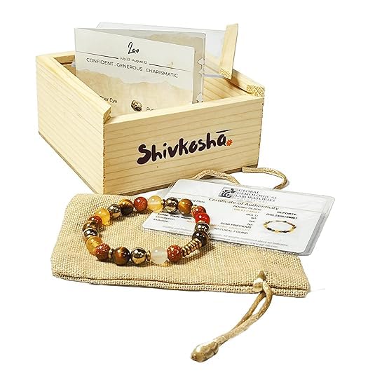 Leo Zodiac Gemstone Bracelet