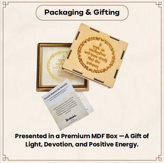 Selenite Crystal Gayatri Mantra For Spiritual Growth and Enlightenment