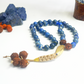 Lapis Lazuli Japa Mala For Wisdom, Clarity & Insight (54Beads)