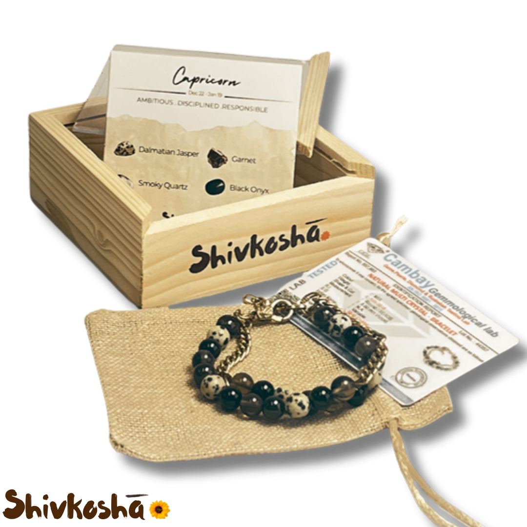 Capricorn Men's Designer Bracelet