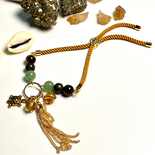 Designer Money Magnet Bracelet Lumba for Abundance & Prosperity