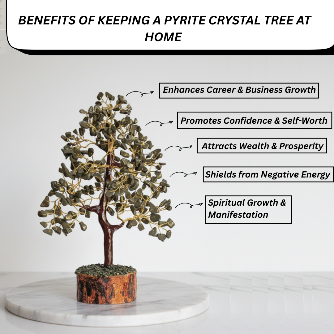Pyrite Crystal Tree