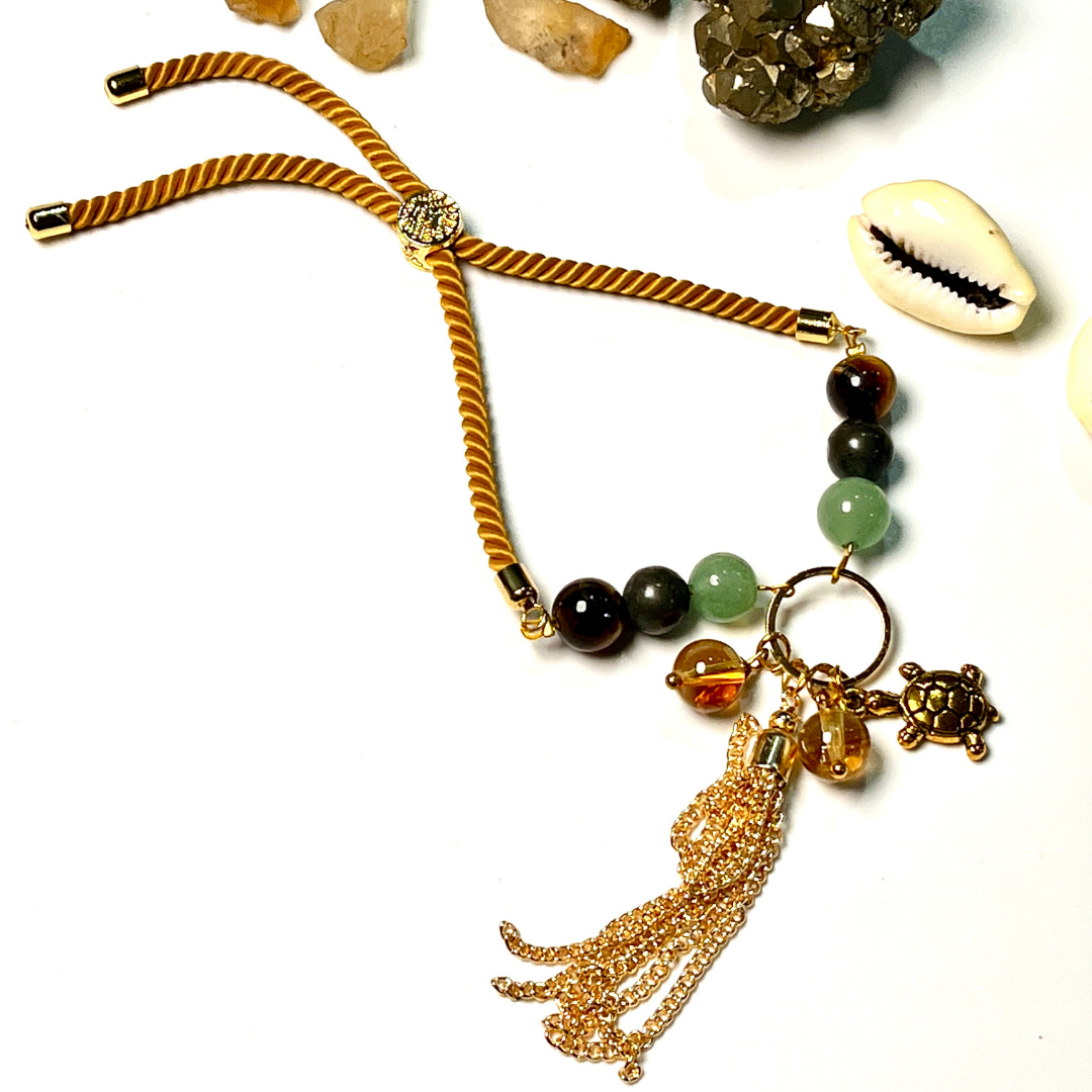 Designer Money Magnet Bracelet Lumba for Abundance & Prosperity