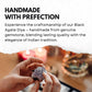 Black Agate Lamp – Elegance, Protection, and Grounding Energy for Your Space