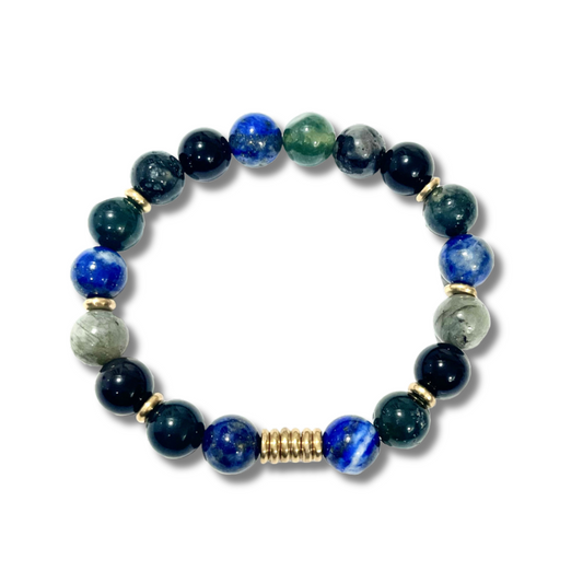 Libra Zodiac Gemstone Bracelet