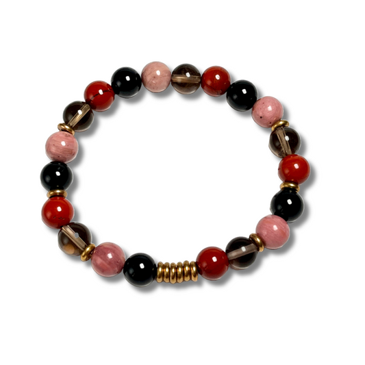 Scorpio Zodiac Gemstone Bracelet