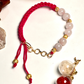 Rose Quartz Bracelet Rakhi for Love & Harmony