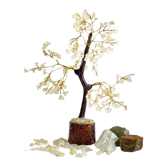 Clear Quartz Crystal Tree For Clarity, Healing & Amplification