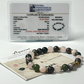 Aquarius Zodiac Gemstone Bracelet