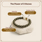 Self-Charging Pyrite With Selenite Bracelet – Abundance, Protection & Clarity