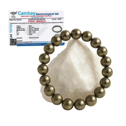 Pyrite Bracelet – Natural Wealth, Success & Protection Crystal