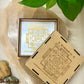 Selenite Crystal Mahalakshmi Yantra For The Ultimate Symbol of Wealth, Prosperity & Success