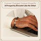 Self-Charging Pyrite With Selenite Bracelet – Abundance, Protection & Clarity