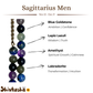 Sagittarius Men's Designer Bracelet