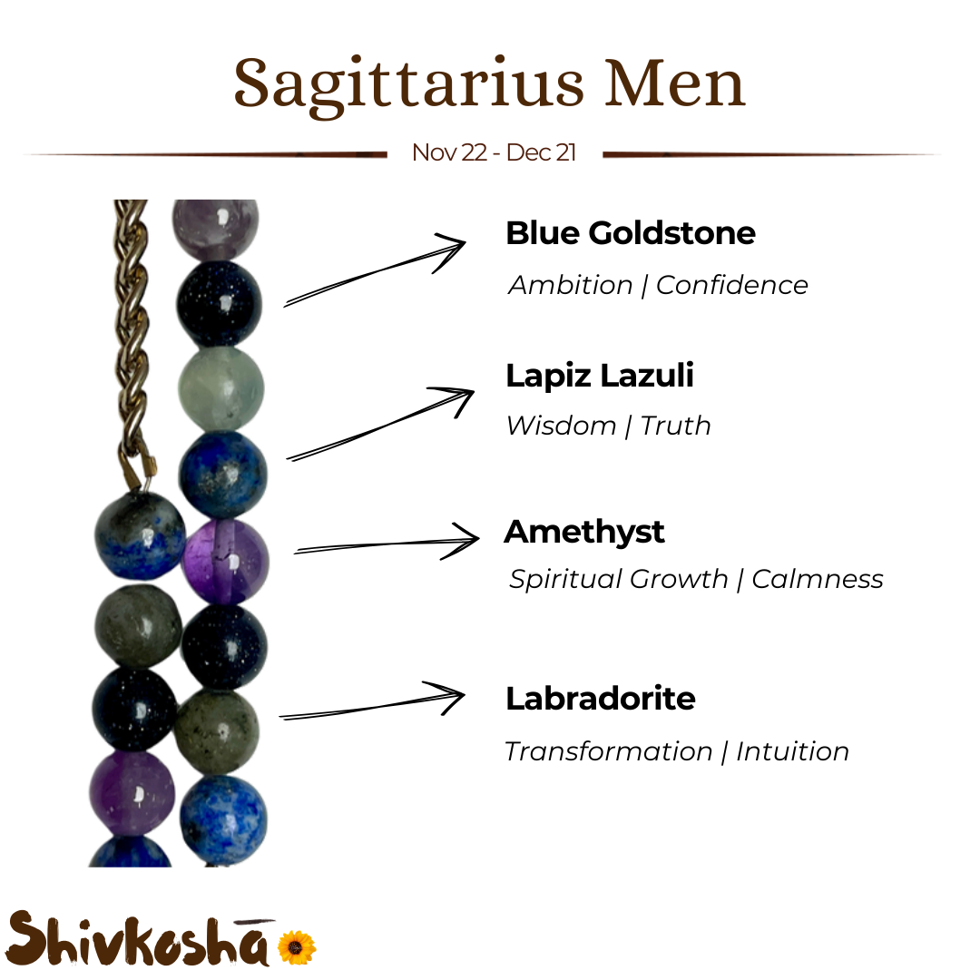 Sagittarius Men's Designer Bracelet
