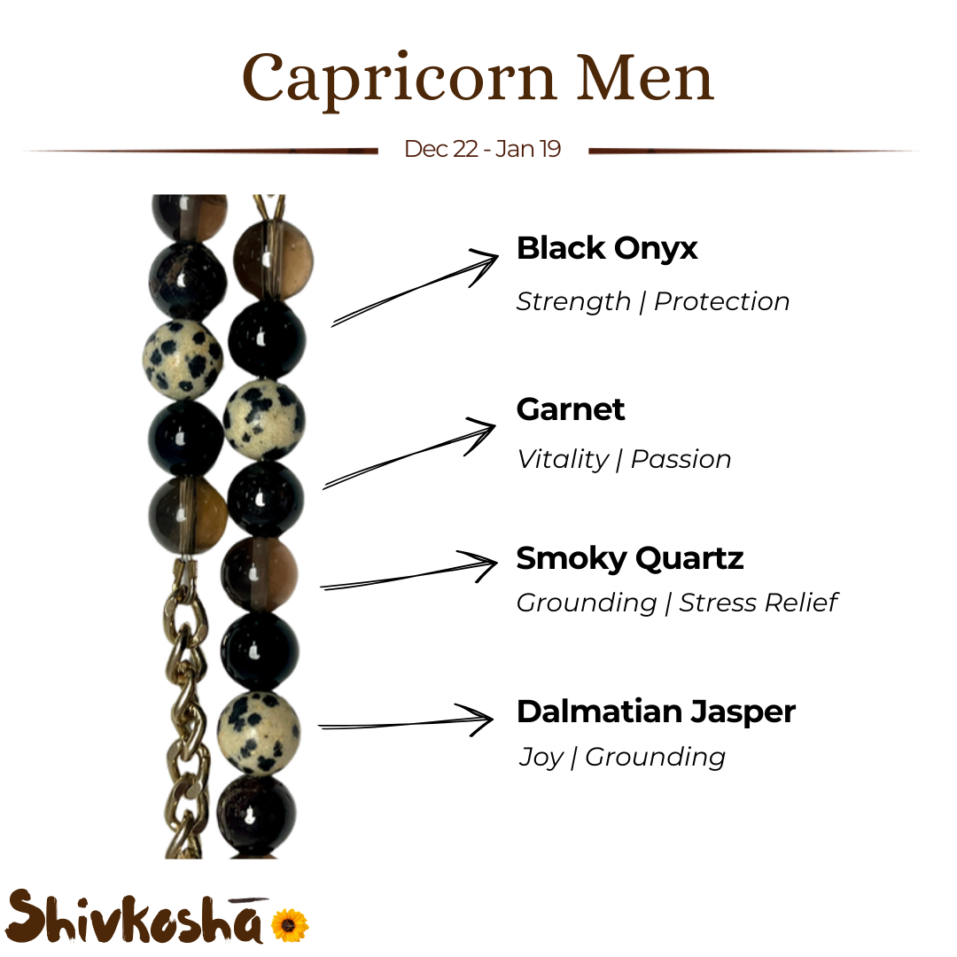 Capricorn Men's Designer Bracelet