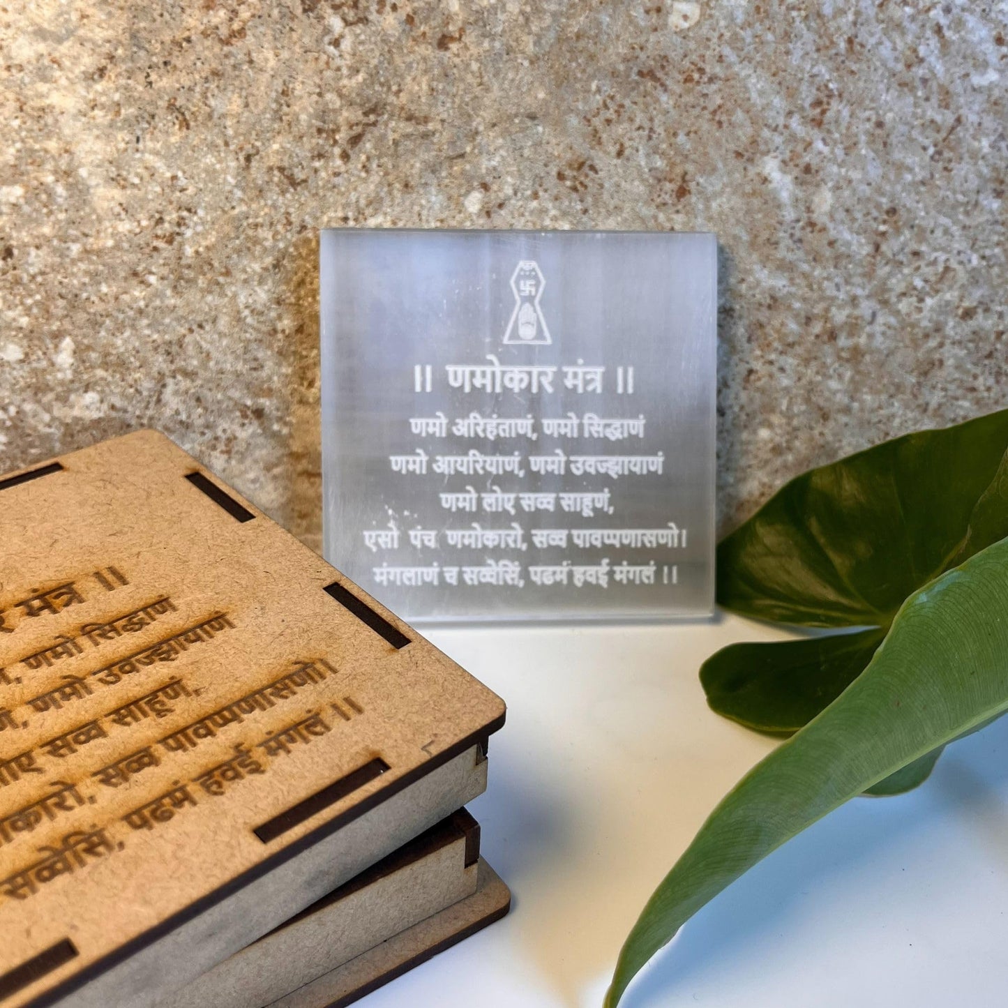 Selenite Crystal Navkar Mantra For Unlocking Peace, Prosperity and Spiritual Growth