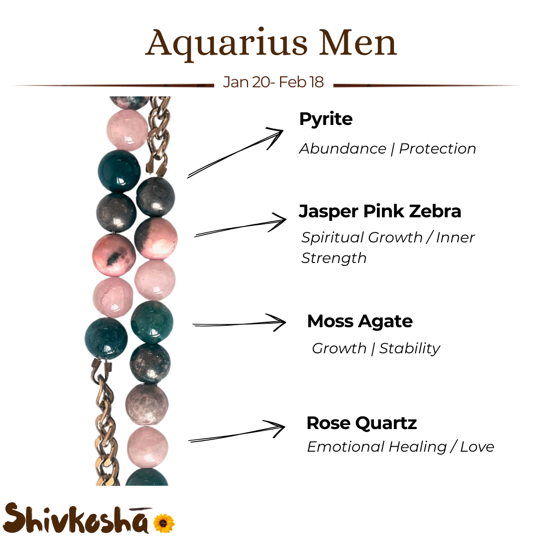 Aquarius Men's Designer Bracelet